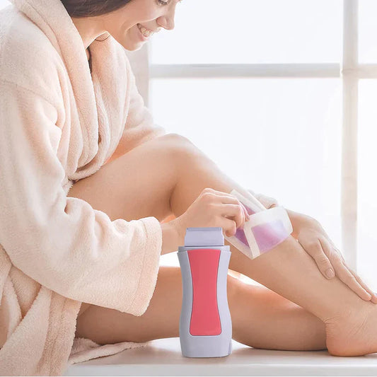 3 In 1 Depilatory Wax Warmer Roller (No More Expensive Salon Visits)