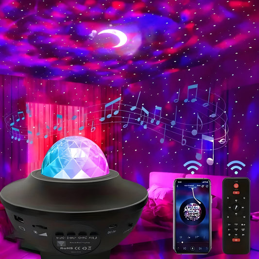Galaxy Projector Starry Sky Night Lamp - (IMPORTED)