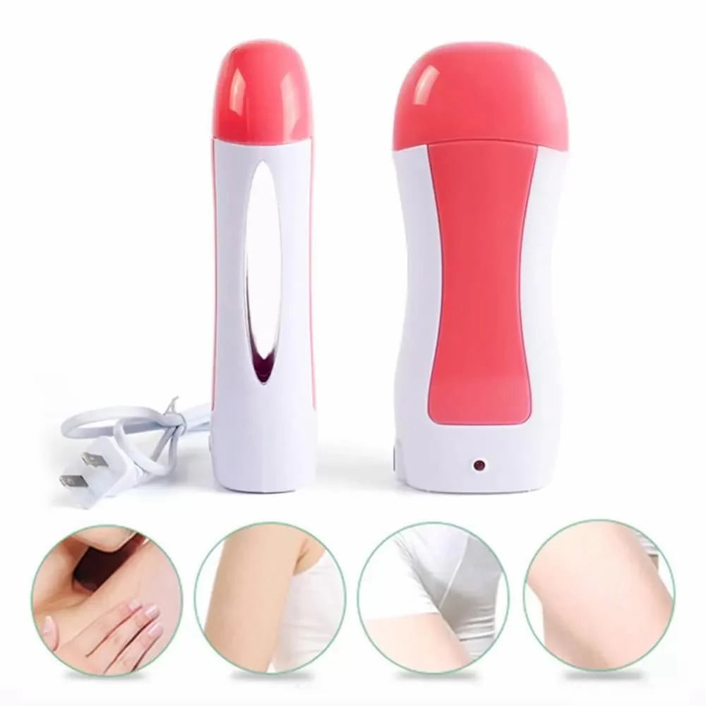 3 In 1 Depilatory Wax Warmer Roller (No More Expensive Salon Visits)