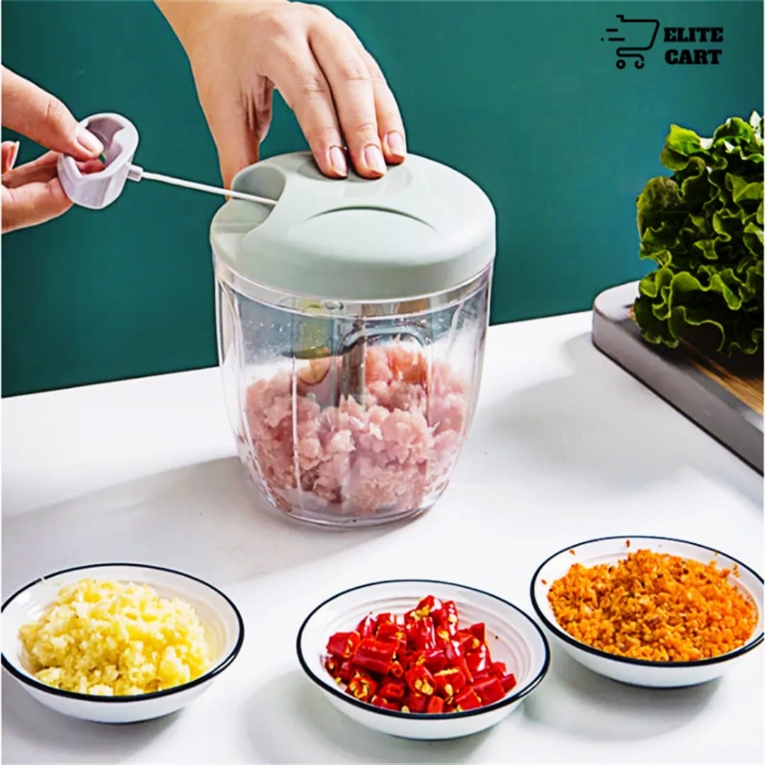 Hand Pulled Multipurpose Chopper & Cutter